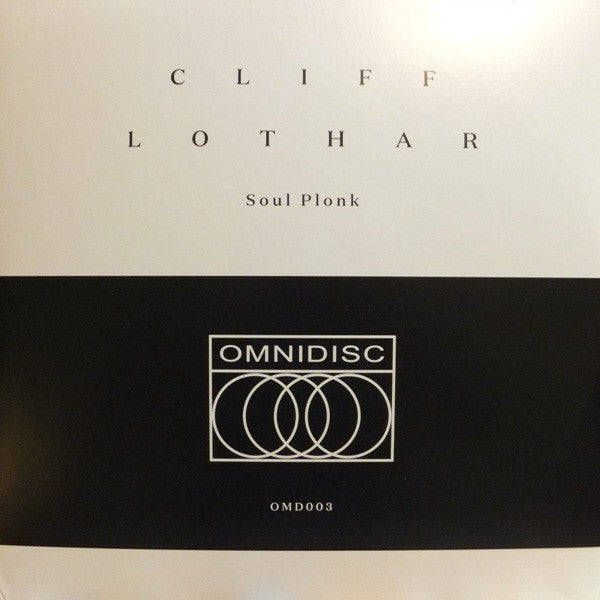 Cliff Lothar : Soul Plonk Ep (12")