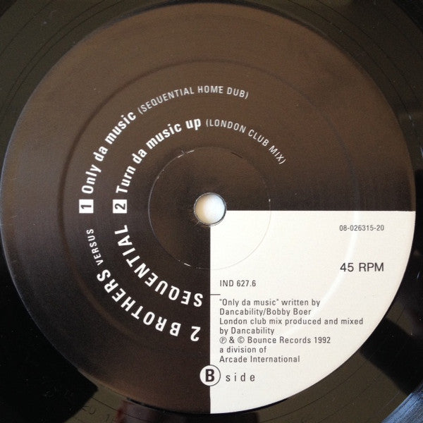 2 Brothers On The 4th Floor : Turn Da Music Up (The Ultimate Rave Mixes) (12")