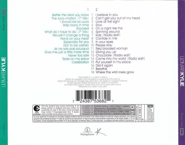 Kylie Minogue : Ultimate Kylie (2xCD, Comp, Copy Prot.)