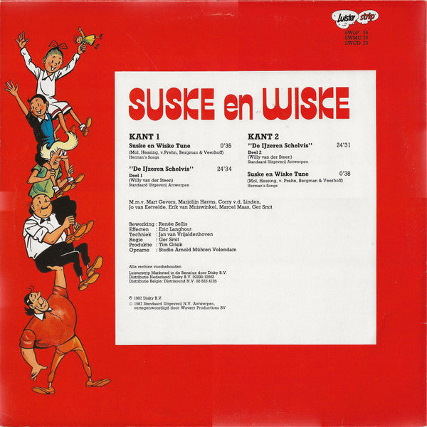 Suske en Wiske : De IJzeren Schelvis (LP, Album)