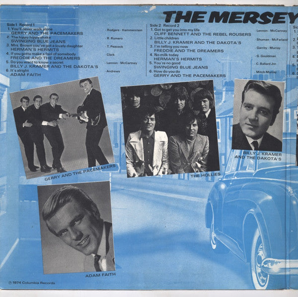 Various : All Time Greatest Hits The Mersey & The Beat (2xLP, Comp)
