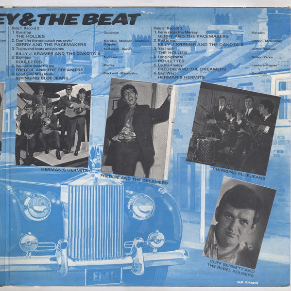 Various : All Time Greatest Hits The Mersey & The Beat (2xLP, Comp)