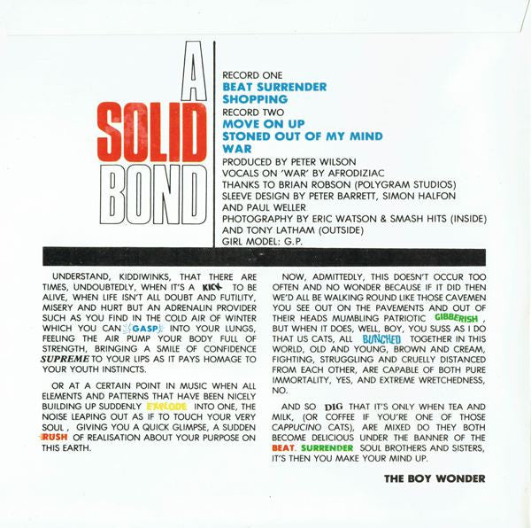 The Jam : Beat Surrender (2x7", Gat)