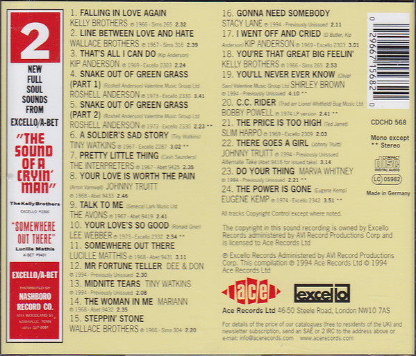 Various : The Heart Of Southern Soul, From Nashville To Memphis And Muscle Shoals (CD, Album, Comp)