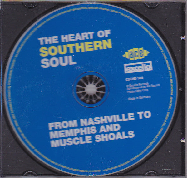 Various : The Heart Of Southern Soul, From Nashville To Memphis And Muscle Shoals (CD, Album, Comp)