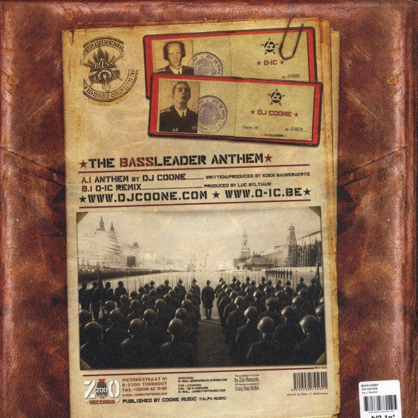 Bass Leader : The Anthem (12")