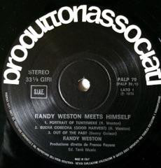 Randy Weston : Randy Weston Meets Himself (LP, Album, Gat)