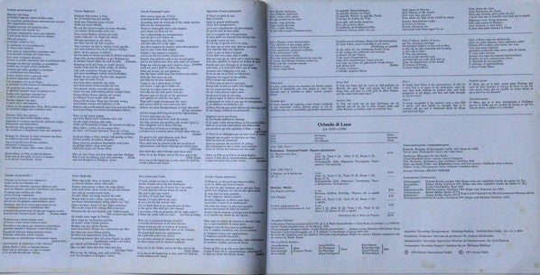 Roland de Lassus - Pro Cantione Antiqua : Bußpsalmen / Motetten (LP)