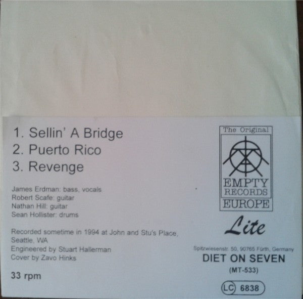 Putters : Sellin' Hollywood To Puerto Rico (7", S/Sided, W/Lbl)