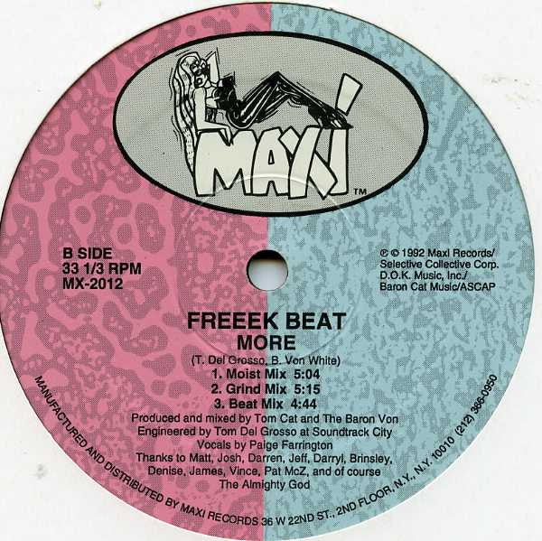 Freeek Beat : Chez Vous (12")