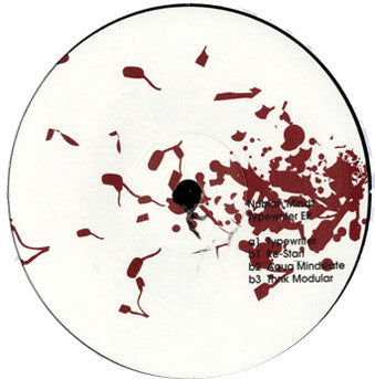 Nubian Mindz : Typewriter EP (12", EP)