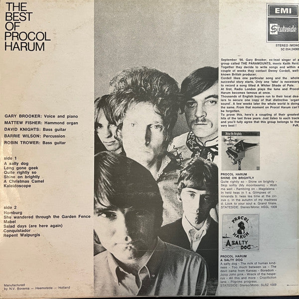 Procol Harum : The Best Of (LP, Comp)