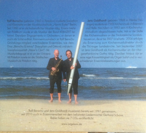 Jens Goldhardt + Ralf Benschu : Augen Blicke (Orgel & Saxophon) (CD, Album)