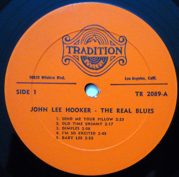 John Lee Hooker : The Real Blues (LP, Comp)