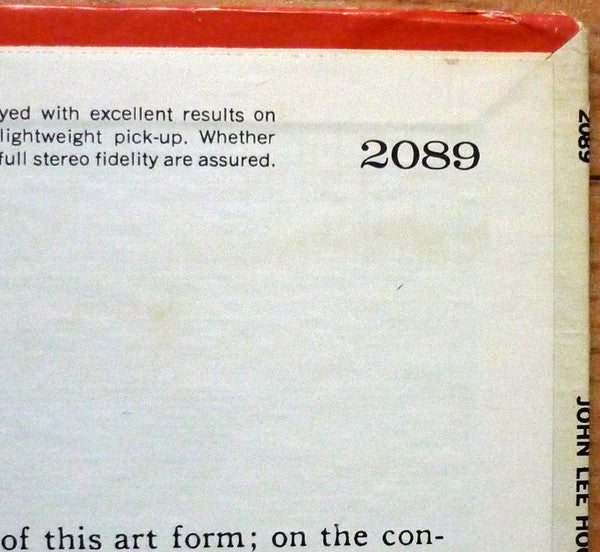 John Lee Hooker : The Real Blues (LP, Comp)