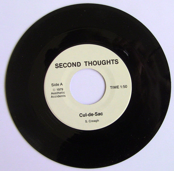 Second Thoughts (4) : Cul-De-Sac (7")