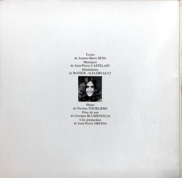 Jeanne-Marie Sens : Chansons Pour De Vrai Volume 2 (LP, Album)
