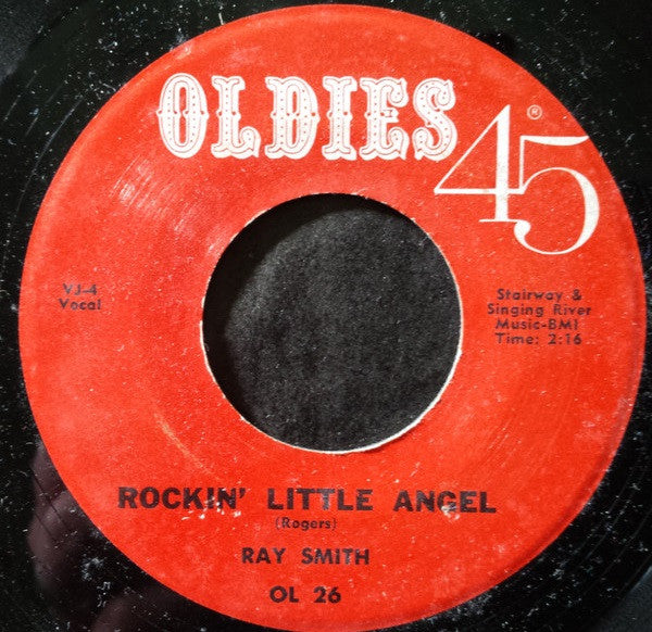 The Dells / Ray Smith : Dry Your Eyes / Rockin' Little Angel (7", Single)