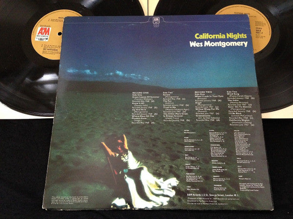 Wes Montgomery : California Nights (2xLP, Comp)