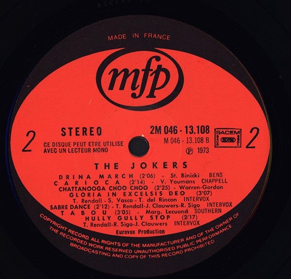 The Jokers (6) : Guitar Boogie (LP, Album, Mono)
