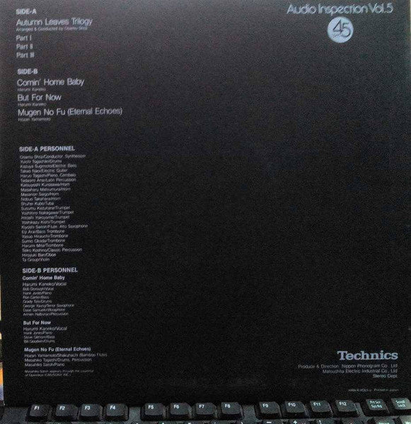 Various : Technics Audio Inspection Vol. 5 (LP)