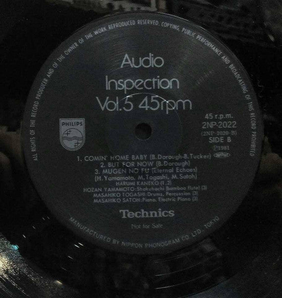 Various : Technics Audio Inspection Vol. 5 (LP)