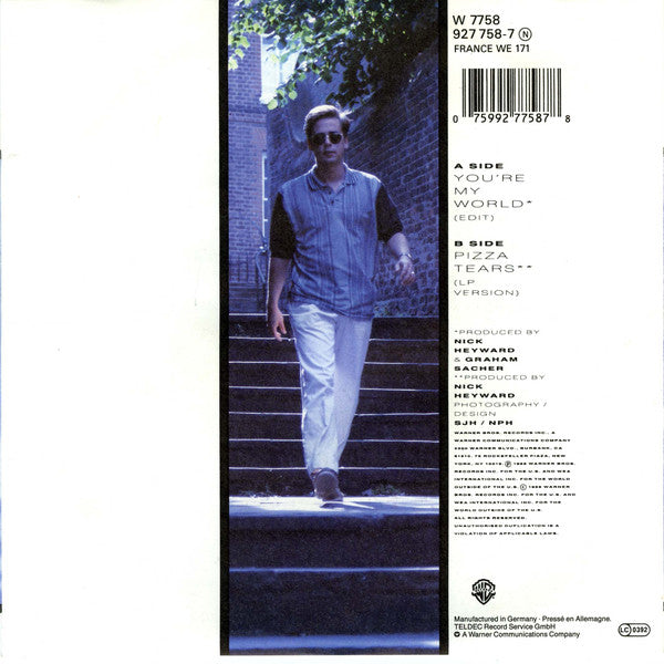 Nick Heyward : You're My World (7", Single)