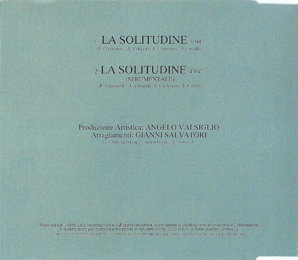 Laura Pausini : La Solitudine (CD, Single)