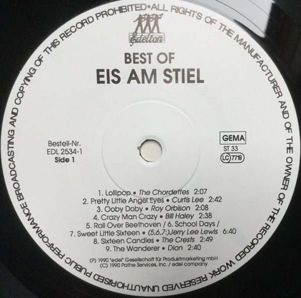 Various : Best Of Eis Am Stiel (LP, Comp, Whi)
