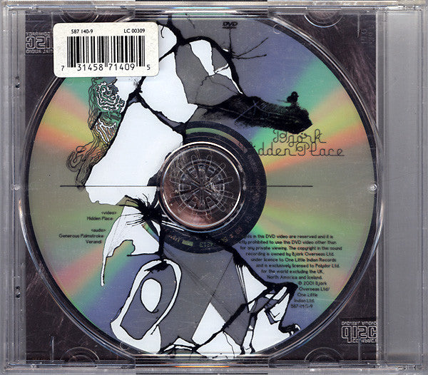Björk : Hidden Place (DVD-V, Single, PAL)