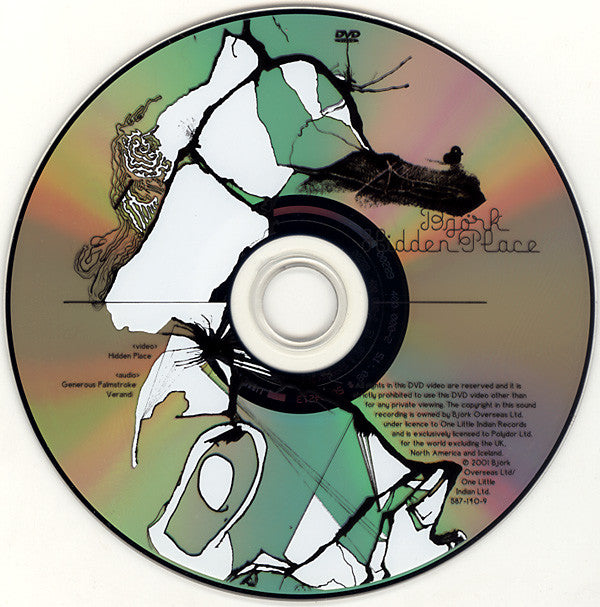 Björk : Hidden Place (DVD-V, Single, PAL)
