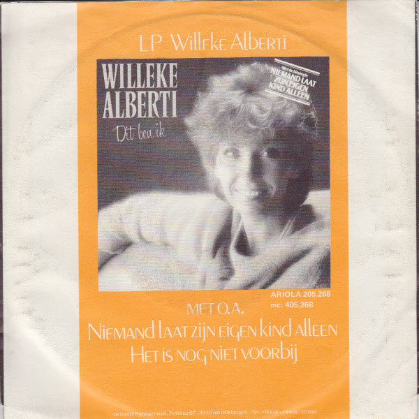 Willy & Willeke Alberti : Lachen, Beetje Huilen (7", Single)