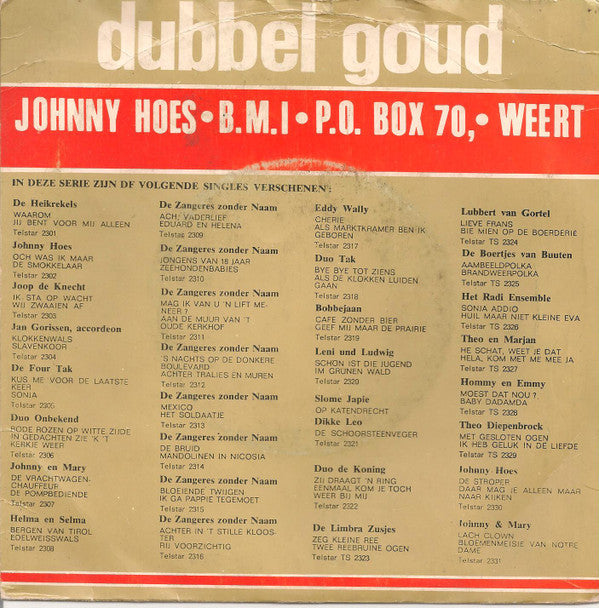 Sjakie Schram : Glaasje Op Laat Je Rijden / Allemaal Op De Bok (7", Single)