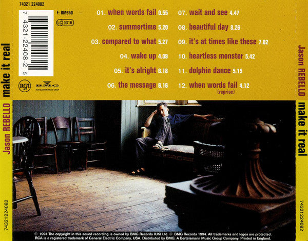 Jason Rebello : Make It Real (CD)