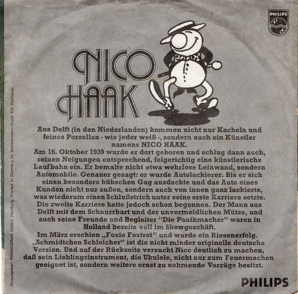 Nico Haak : Schmidtchen Schleicher (7", Single)