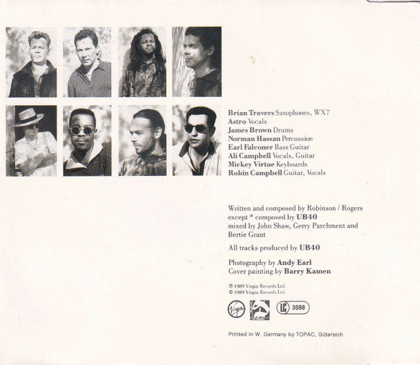 UB40 : The Way You Do The Things You Do (CD, Single)