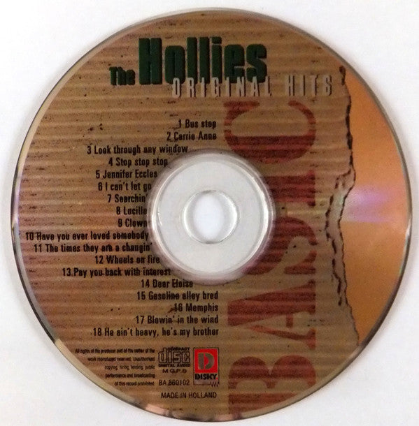 The Hollies : Original Hits (CD, Comp)