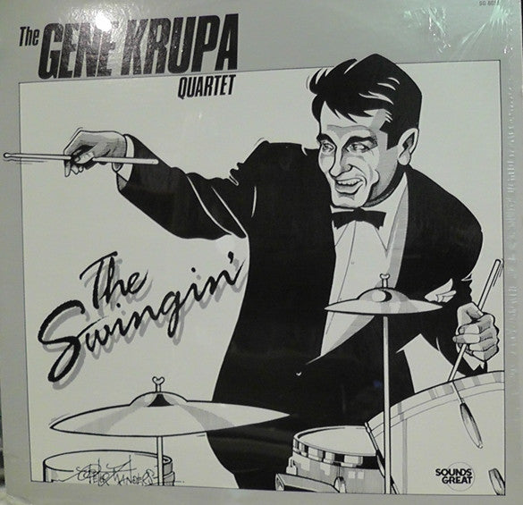 The Gene Krupa Quartet : The Swingin' (LP, Album, Mono)