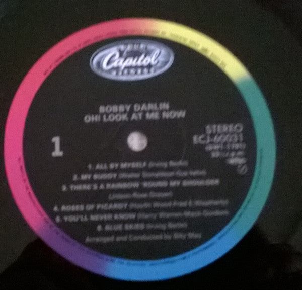 Bobby Darin : Oh! Look At Me Now (LP, Album, Mono)
