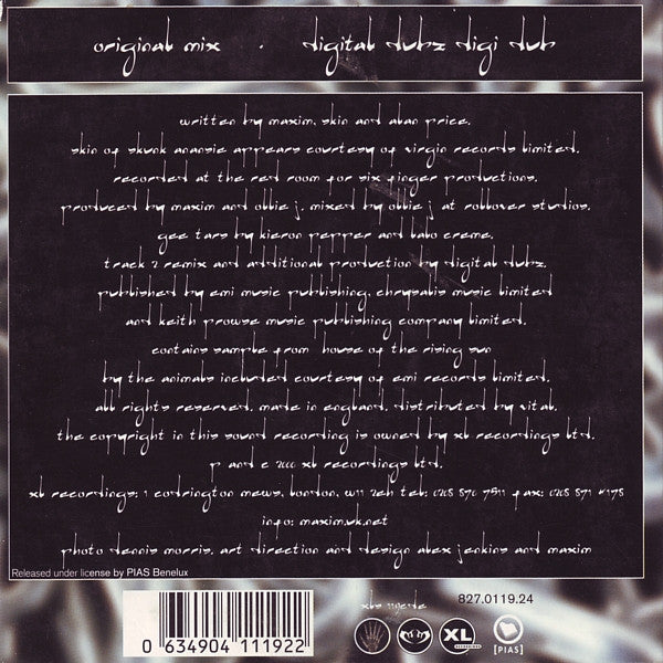 Maxim Featuring Skin : Carmen Queasy (CD, Single, Car)