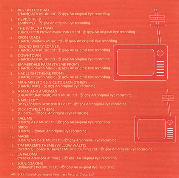 Tony Hatch : Downtown The Best Of Tony Hatch (CD, Comp)
