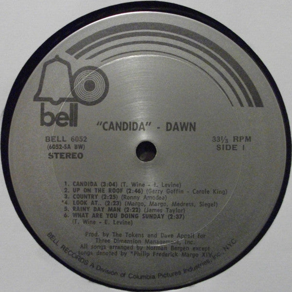 Dawn (5) : Candida (LP, Album, BW )