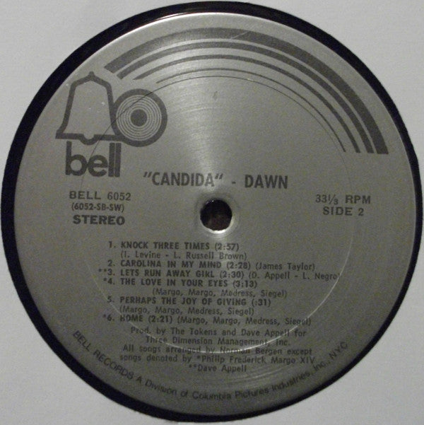 Dawn (5) : Candida (LP, Album, BW )