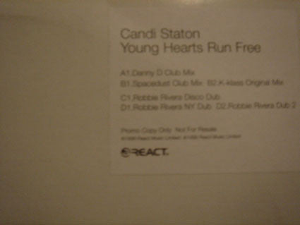 Candi Staton : Young Hearts Run Free (2x12", Promo)