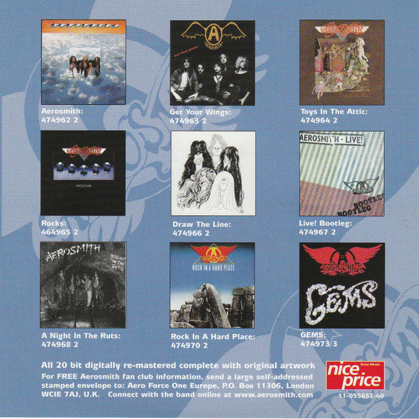 Aerosmith : I Don't Want To Miss A Thing (CD, Single, Car)