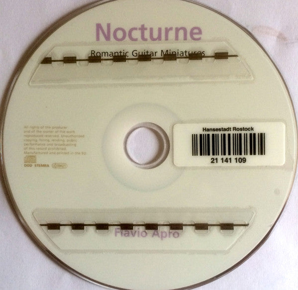 Flávio Apro : Nocturne (Romantic Guitar Miniatures) (CD, Album)