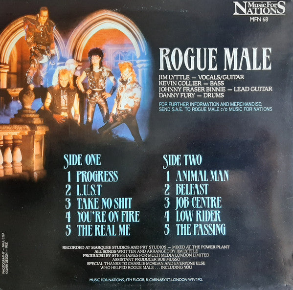 Rogue Male : Animal Man (LP, Album)