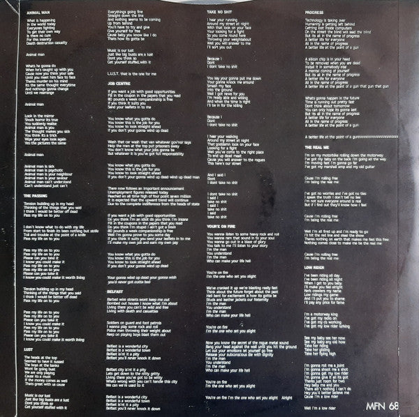 Rogue Male : Animal Man (LP, Album)