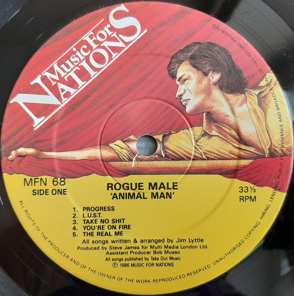 Rogue Male : Animal Man (LP, Album)