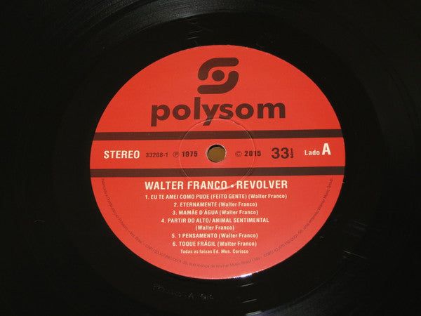 Walter Franco : Revolver (LP, Album, Ltd, RE)
